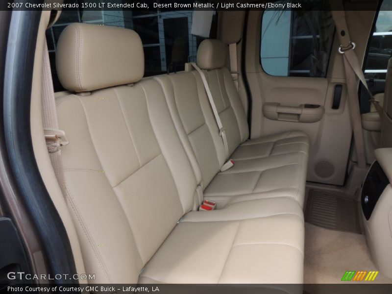 Desert Brown Metallic / Light Cashmere/Ebony Black 2007 Chevrolet Silverado 1500 LT Extended Cab