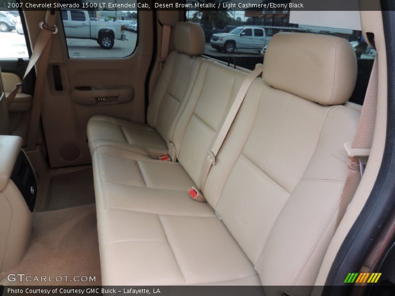 Desert Brown Metallic / Light Cashmere/Ebony Black 2007 Chevrolet Silverado 1500 LT Extended Cab