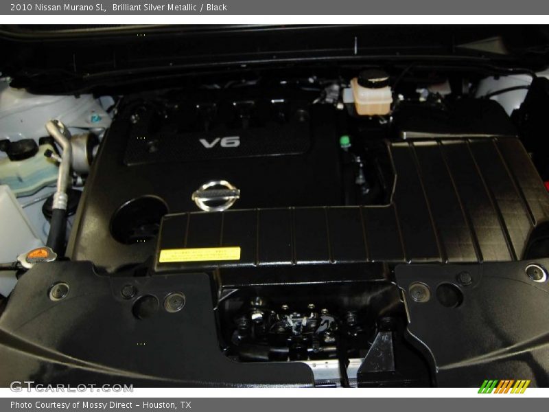 Brilliant Silver Metallic / Black 2010 Nissan Murano SL