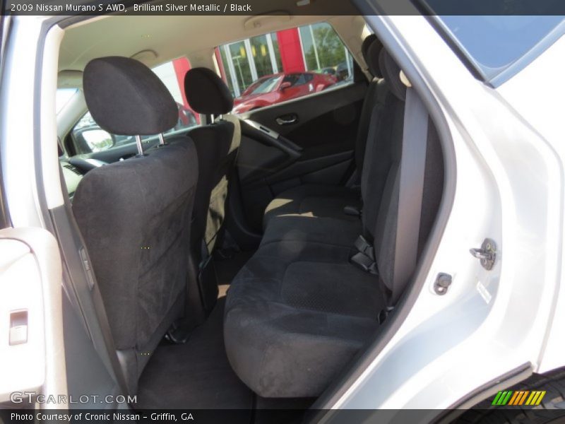Brilliant Silver Metallic / Black 2009 Nissan Murano S AWD