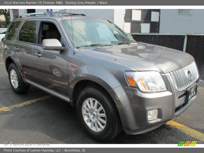 Sterling Grey Metallic / Black 2010 Mercury Mariner V6 Premier 4WD