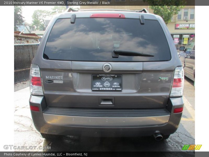 Sterling Grey Metallic / Black 2010 Mercury Mariner V6 Premier 4WD