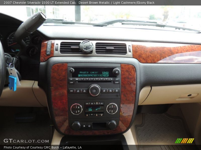Desert Brown Metallic / Light Cashmere/Ebony Black 2007 Chevrolet Silverado 1500 LT Extended Cab