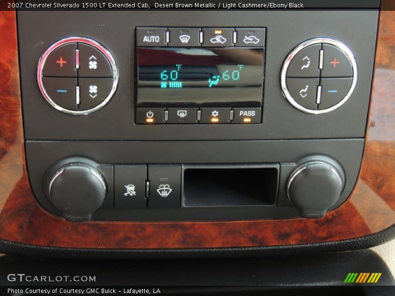 Desert Brown Metallic / Light Cashmere/Ebony Black 2007 Chevrolet Silverado 1500 LT Extended Cab