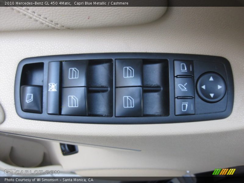 Capri Blue Metallic / Cashmere 2010 Mercedes-Benz GL 450 4Matic