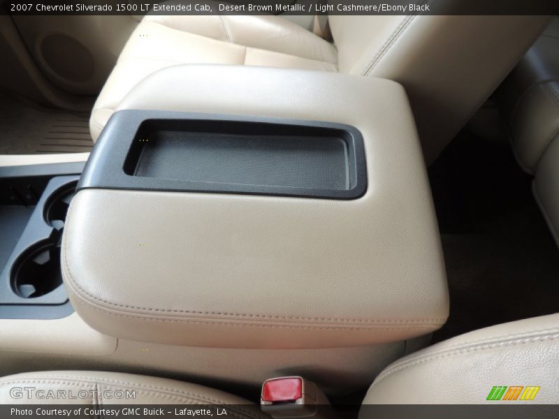 Desert Brown Metallic / Light Cashmere/Ebony Black 2007 Chevrolet Silverado 1500 LT Extended Cab