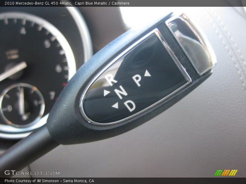 Capri Blue Metallic / Cashmere 2010 Mercedes-Benz GL 450 4Matic