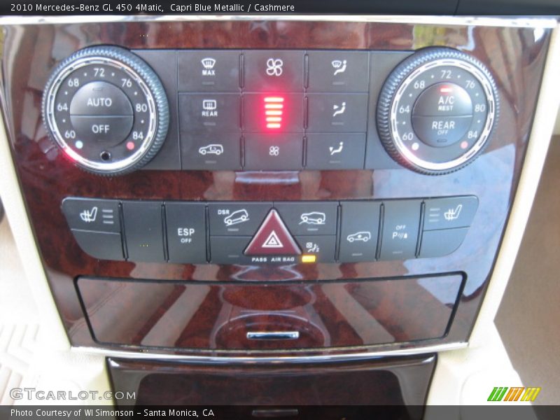 Capri Blue Metallic / Cashmere 2010 Mercedes-Benz GL 450 4Matic