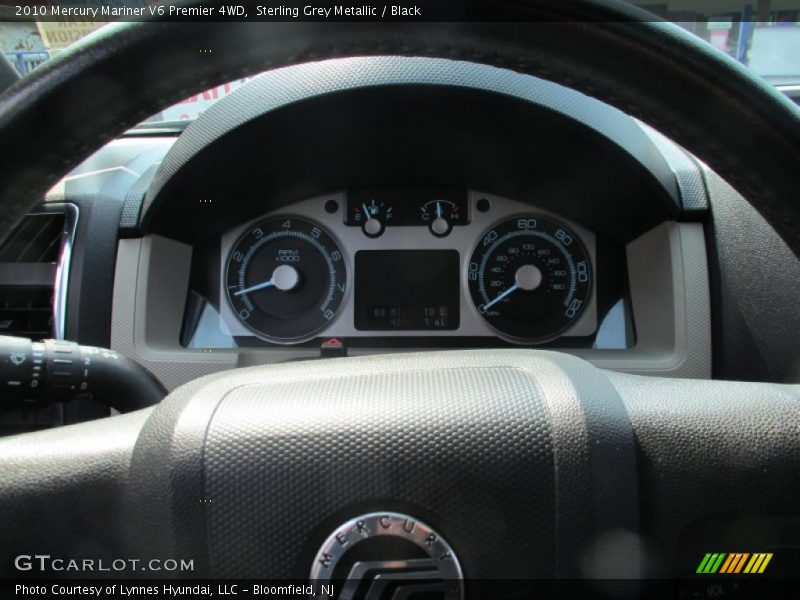 Sterling Grey Metallic / Black 2010 Mercury Mariner V6 Premier 4WD