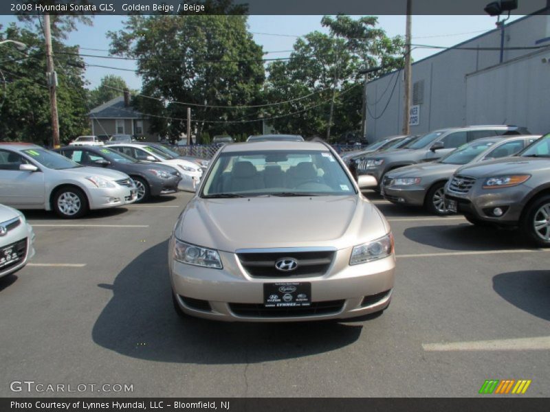 Golden Beige / Beige 2008 Hyundai Sonata GLS