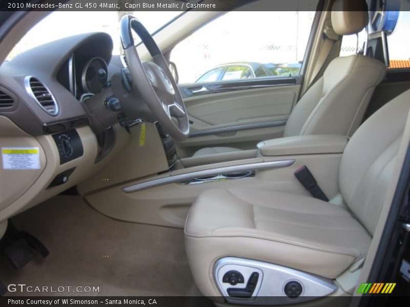 Capri Blue Metallic / Cashmere 2010 Mercedes-Benz GL 450 4Matic