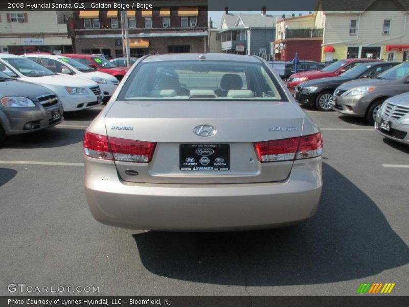 Golden Beige / Beige 2008 Hyundai Sonata GLS
