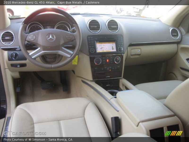 Capri Blue Metallic / Cashmere 2010 Mercedes-Benz GL 450 4Matic