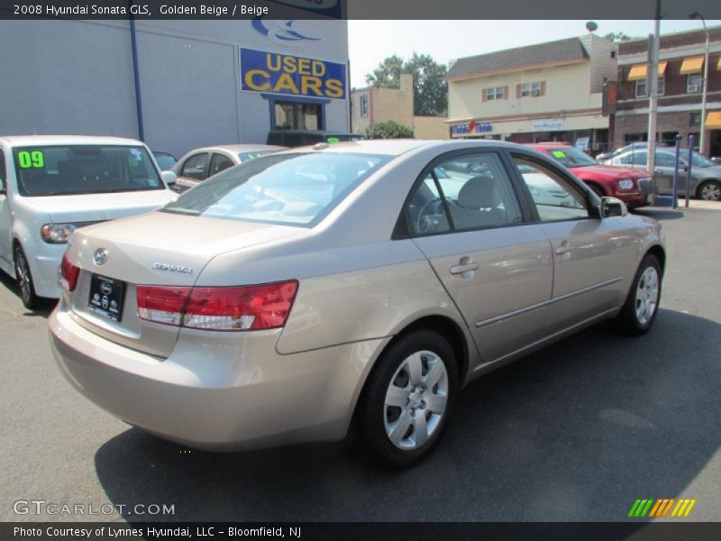 Golden Beige / Beige 2008 Hyundai Sonata GLS