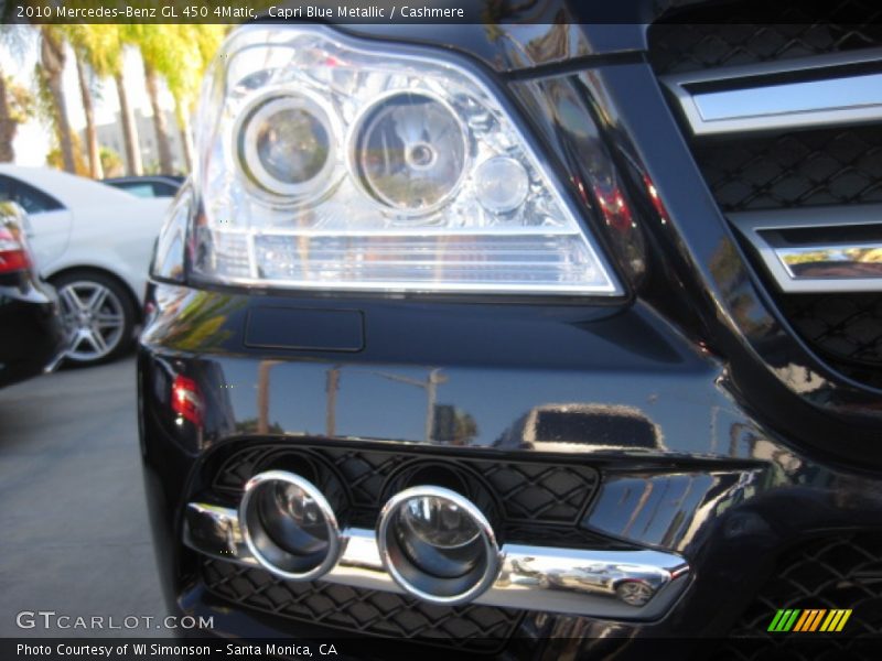 Capri Blue Metallic / Cashmere 2010 Mercedes-Benz GL 450 4Matic