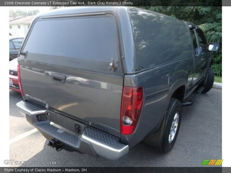 Dark Gray Metallic / Ebony 2008 Chevrolet Colorado LT Extended Cab 4x4