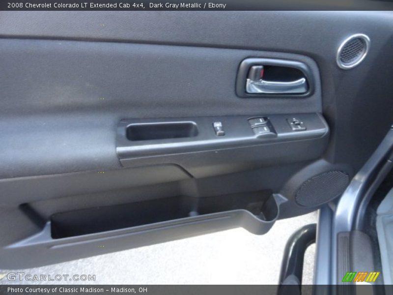Dark Gray Metallic / Ebony 2008 Chevrolet Colorado LT Extended Cab 4x4