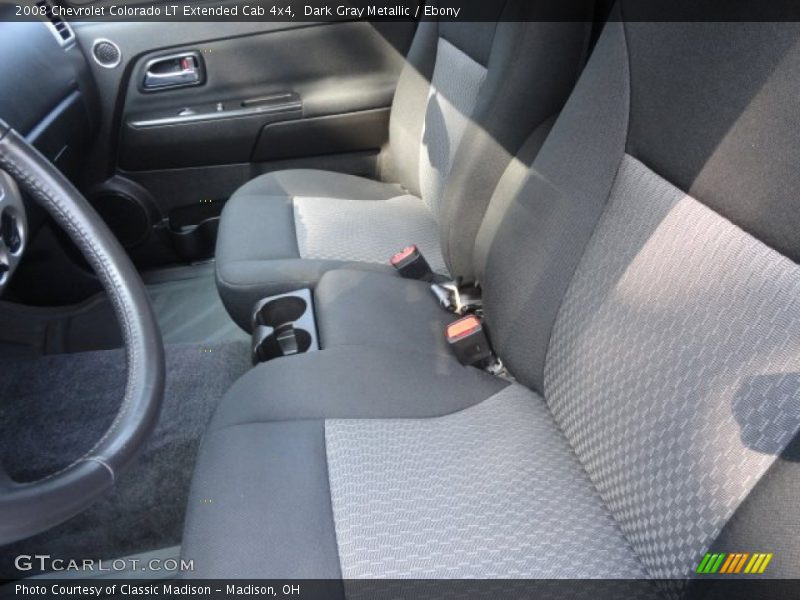 Dark Gray Metallic / Ebony 2008 Chevrolet Colorado LT Extended Cab 4x4