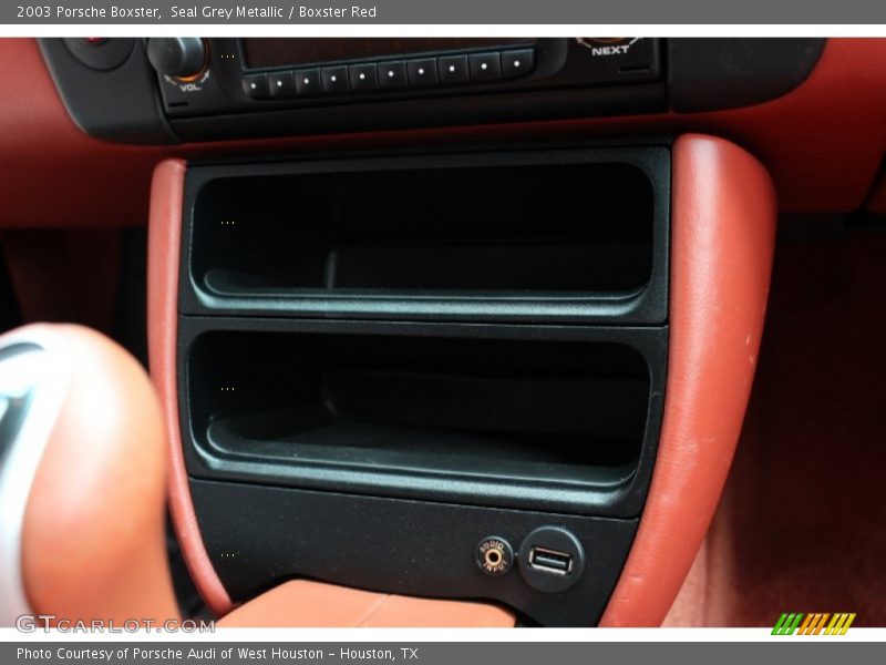 Seal Grey Metallic / Boxster Red 2003 Porsche Boxster