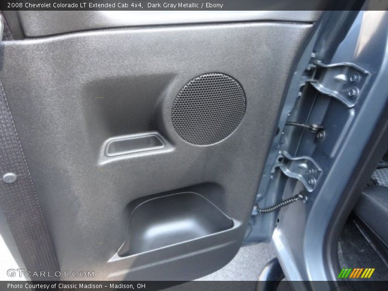 Dark Gray Metallic / Ebony 2008 Chevrolet Colorado LT Extended Cab 4x4