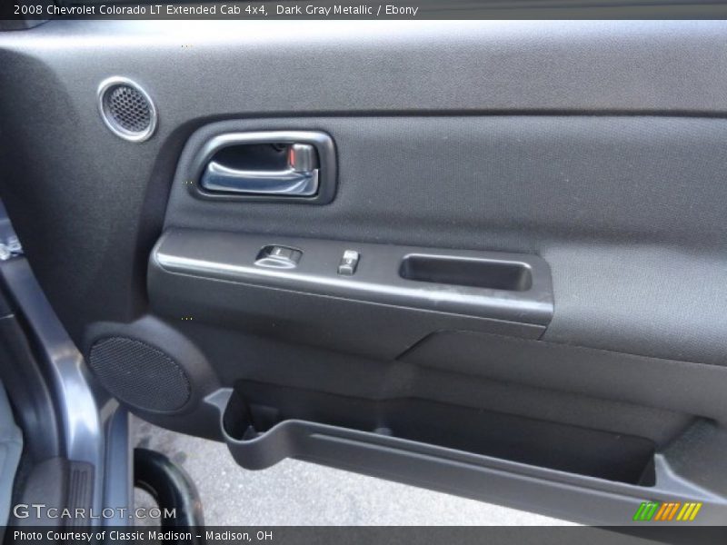 Dark Gray Metallic / Ebony 2008 Chevrolet Colorado LT Extended Cab 4x4