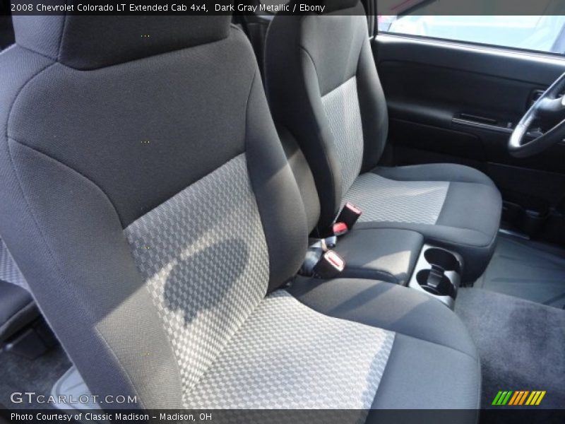 Dark Gray Metallic / Ebony 2008 Chevrolet Colorado LT Extended Cab 4x4