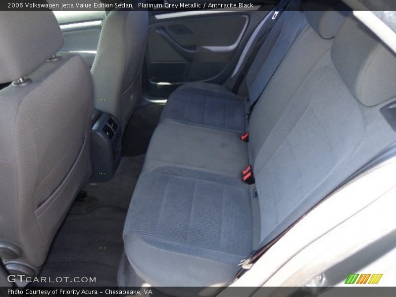 Platinum Grey Metallic / Anthracite Black 2006 Volkswagen Jetta Value Edition Sedan