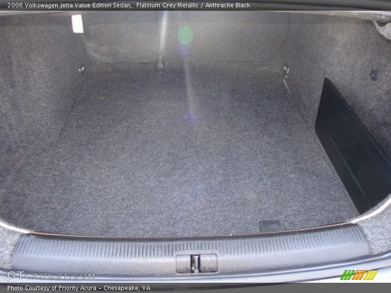 Platinum Grey Metallic / Anthracite Black 2006 Volkswagen Jetta Value Edition Sedan