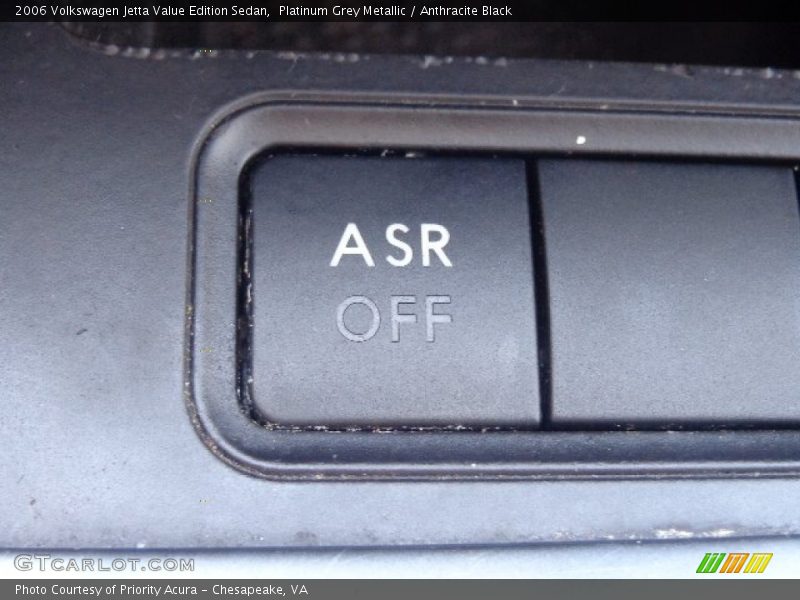 Platinum Grey Metallic / Anthracite Black 2006 Volkswagen Jetta Value Edition Sedan