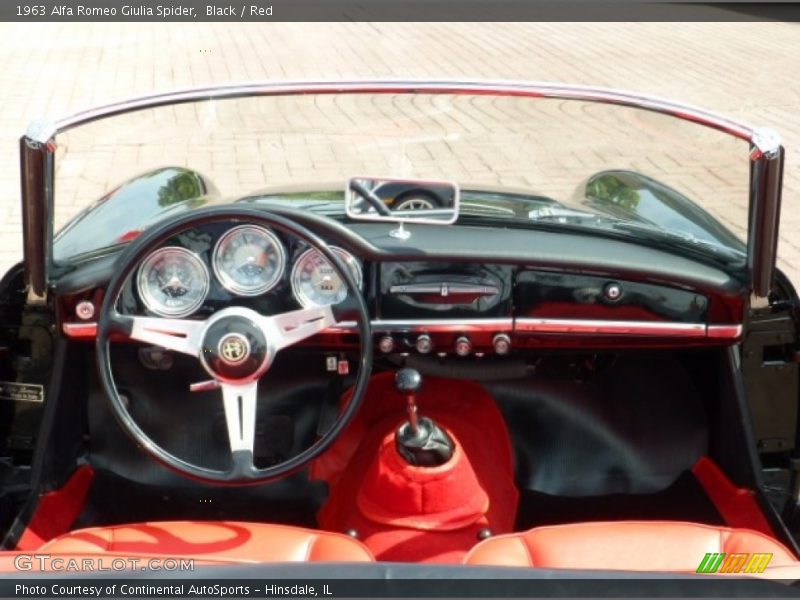 Dashboard of 1963 Giulia Spider