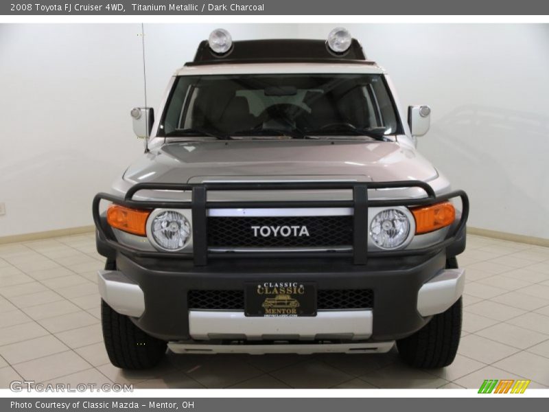 Titanium Metallic / Dark Charcoal 2008 Toyota FJ Cruiser 4WD