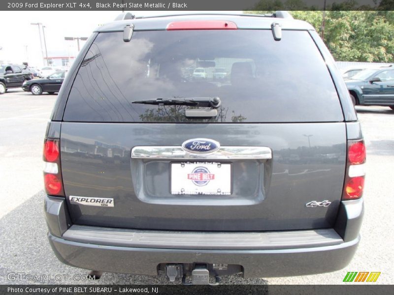 Black Pearl Slate Metallic / Black 2009 Ford Explorer XLT 4x4