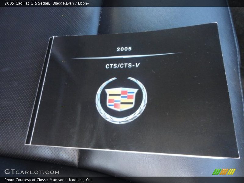Black Raven / Ebony 2005 Cadillac CTS Sedan