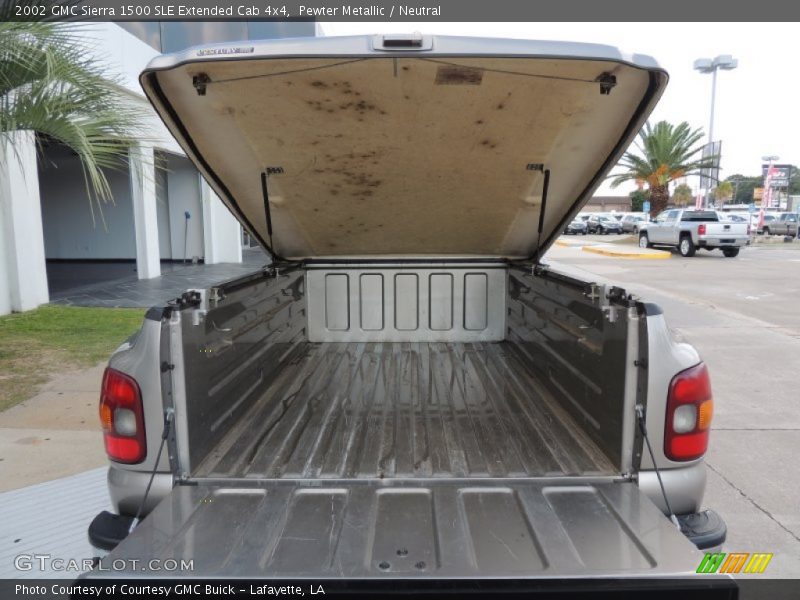 Pewter Metallic / Neutral 2002 GMC Sierra 1500 SLE Extended Cab 4x4