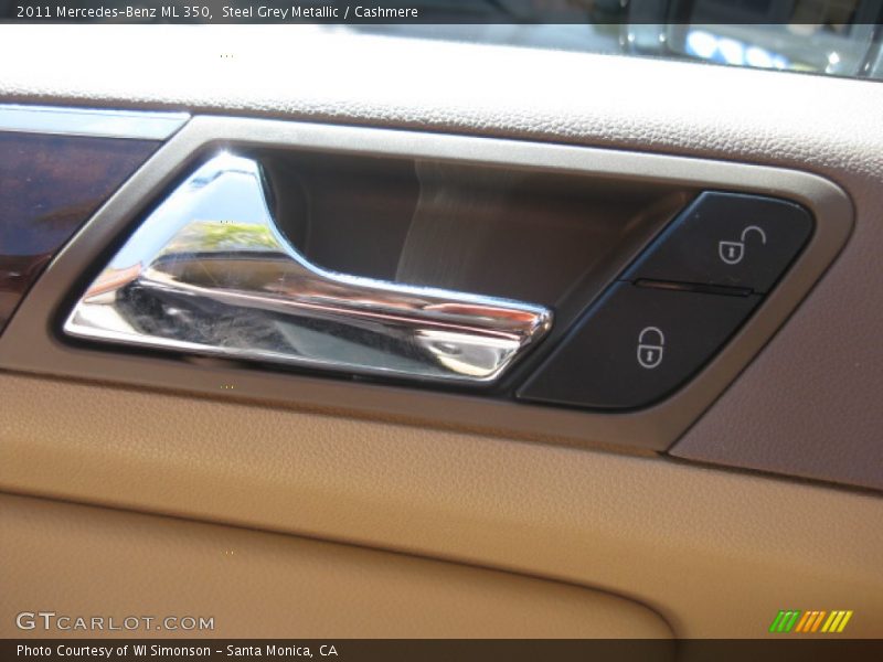 Steel Grey Metallic / Cashmere 2011 Mercedes-Benz ML 350
