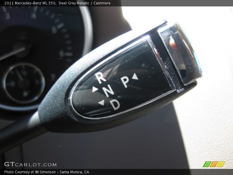 Steel Grey Metallic / Cashmere 2011 Mercedes-Benz ML 350