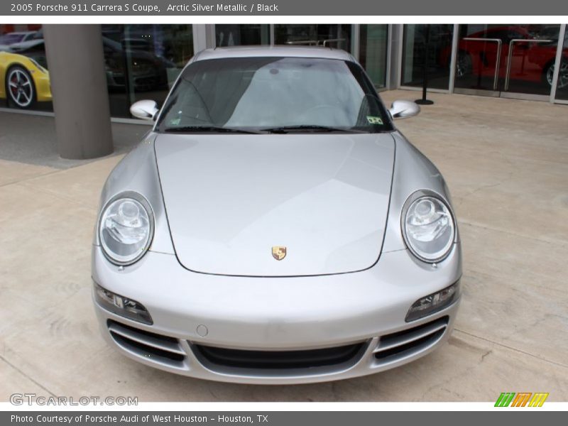 Arctic Silver Metallic / Black 2005 Porsche 911 Carrera S Coupe