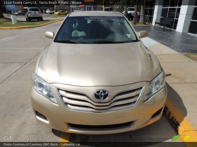 Sandy Beach Metallic / Bisque 2010 Toyota Camry LE