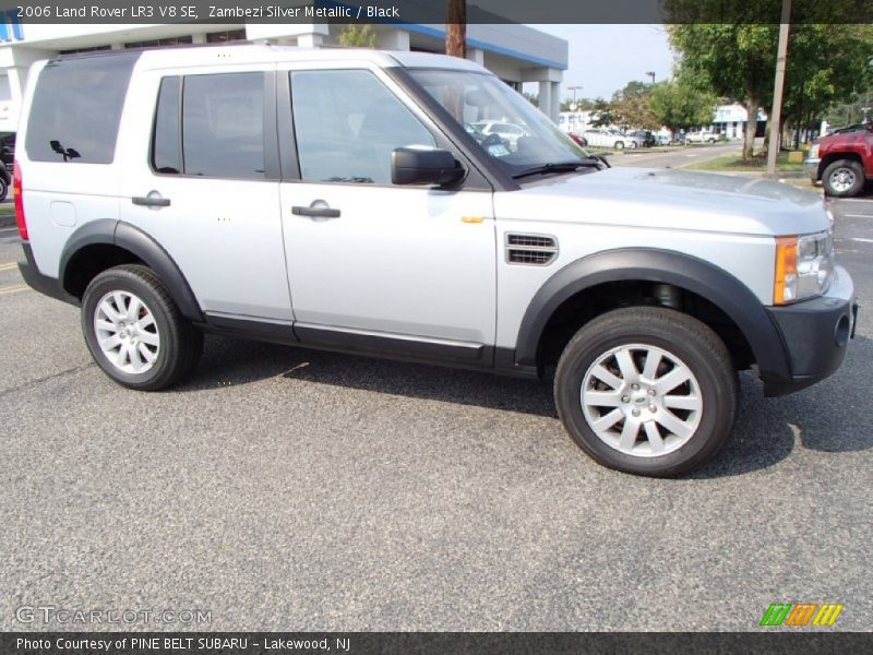 Zambezi Silver Metallic / Black 2006 Land Rover LR3 V8 SE