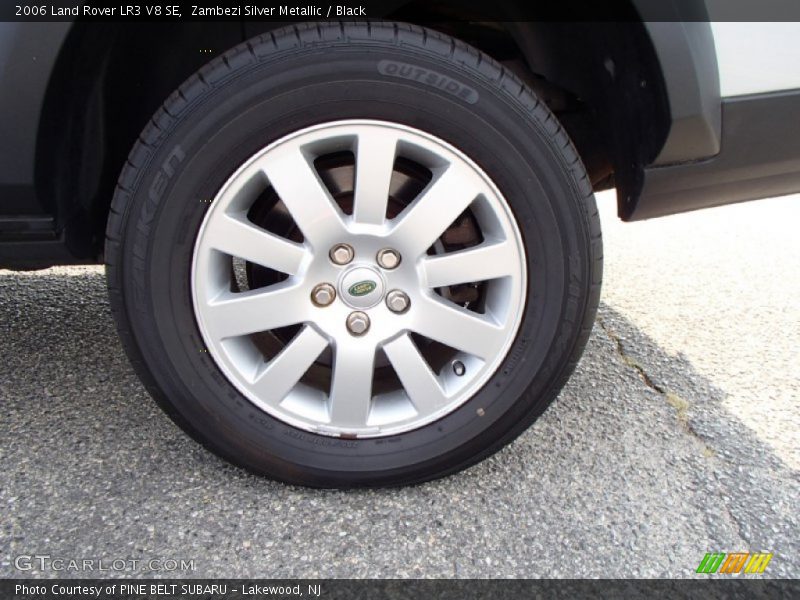 Zambezi Silver Metallic / Black 2006 Land Rover LR3 V8 SE
