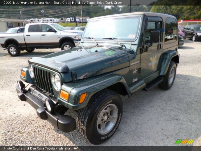 Front 3/4 View of 2002 Wrangler Sahara 4x4