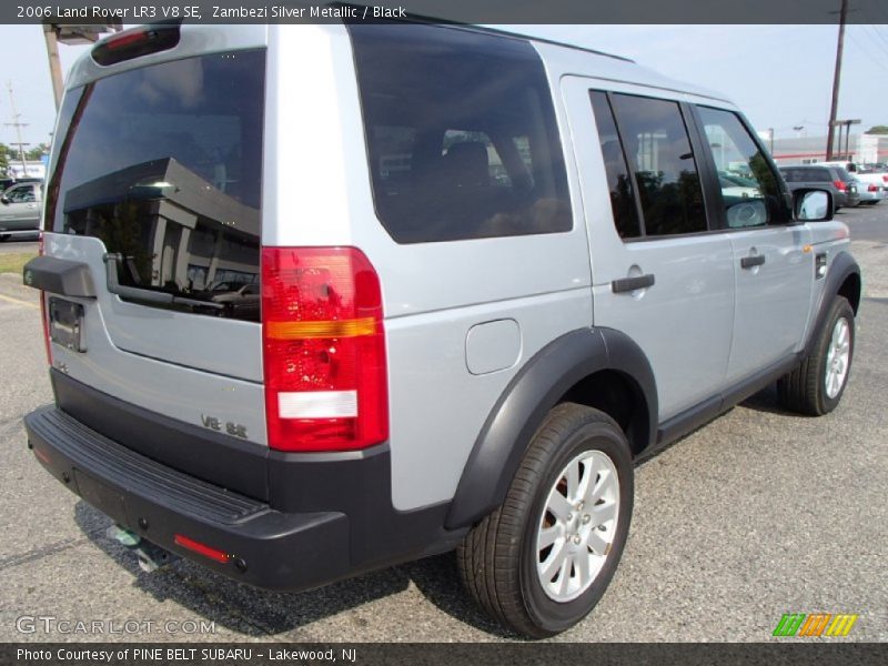 Zambezi Silver Metallic / Black 2006 Land Rover LR3 V8 SE