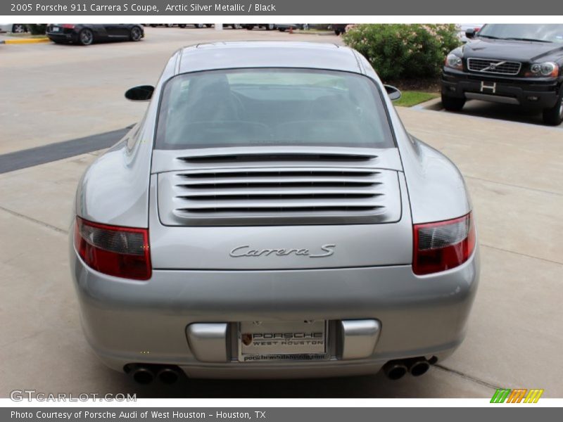 Arctic Silver Metallic / Black 2005 Porsche 911 Carrera S Coupe