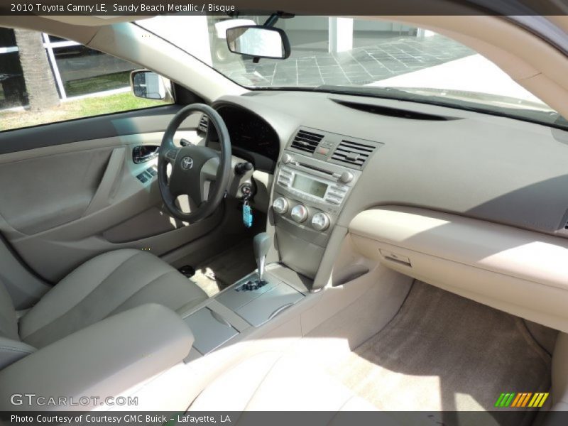 Sandy Beach Metallic / Bisque 2010 Toyota Camry LE