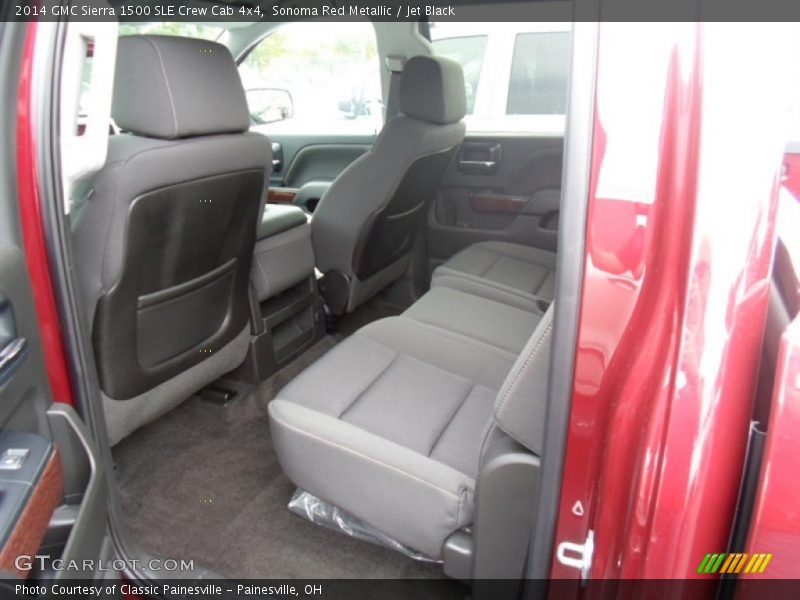 Sonoma Red Metallic / Jet Black 2014 GMC Sierra 1500 SLE Crew Cab 4x4