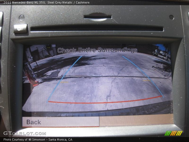 Steel Grey Metallic / Cashmere 2011 Mercedes-Benz ML 350