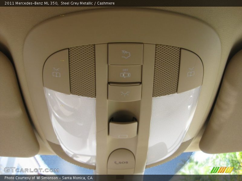 Steel Grey Metallic / Cashmere 2011 Mercedes-Benz ML 350