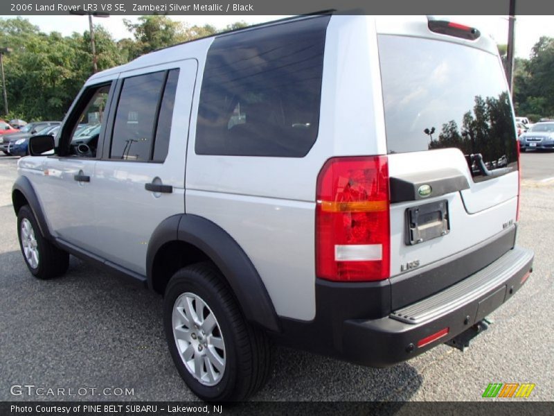 Zambezi Silver Metallic / Black 2006 Land Rover LR3 V8 SE