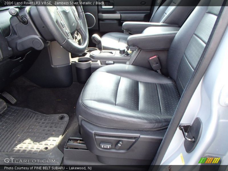 Front Seat of 2006 LR3 V8 SE