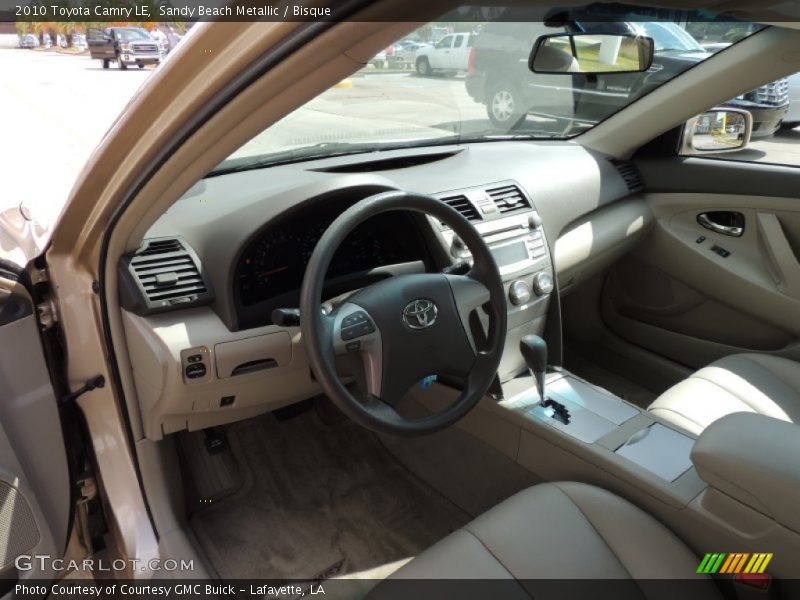 Sandy Beach Metallic / Bisque 2010 Toyota Camry LE